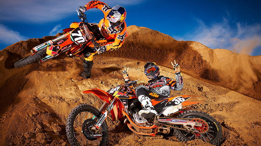 Motorcross, background foto motor cross HD wallpaper