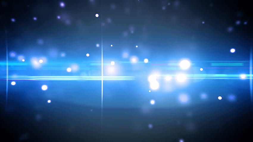 Blue Light Sparks Bewegungshintergründe, Lichteffekt HD-Hintergrundbild