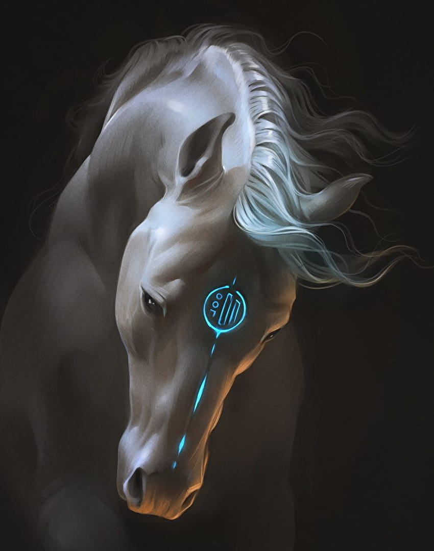 Horses Fantasy Magical animals, magic horse HD phone wallpaper