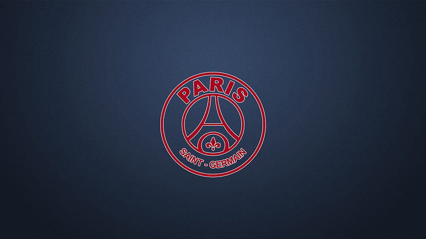 Paris Saint Germain Red Logo Blue Backgrounds PSG, paris logo HD ...