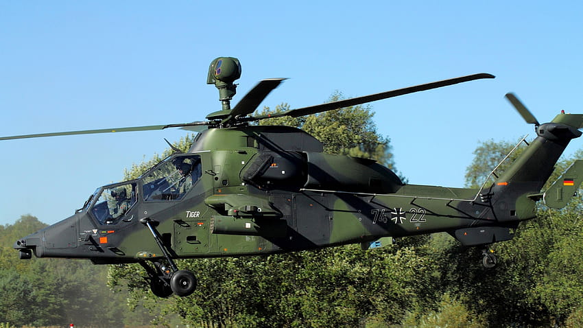 Eurocopter Tigre, hélicoptère d'attaque, Armée de l'Air, force de danger Fond d'écran HD