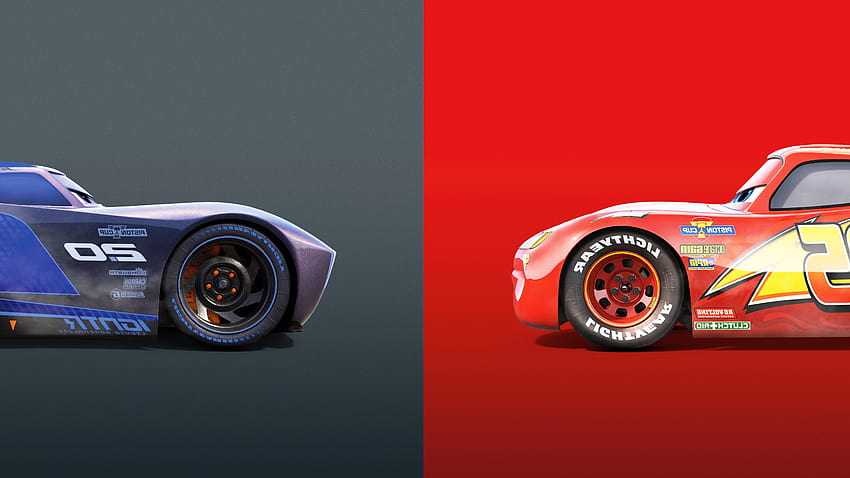 Download Lightning Mcqueen And Jackson Cars 3 Wallpaper | Wallpapers.com