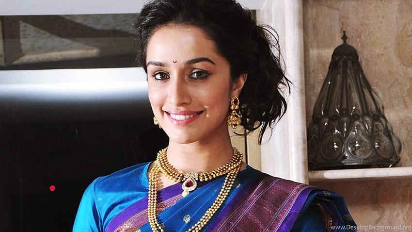 Shraddha Kapoor Saree Backgrounds HD wallpaper