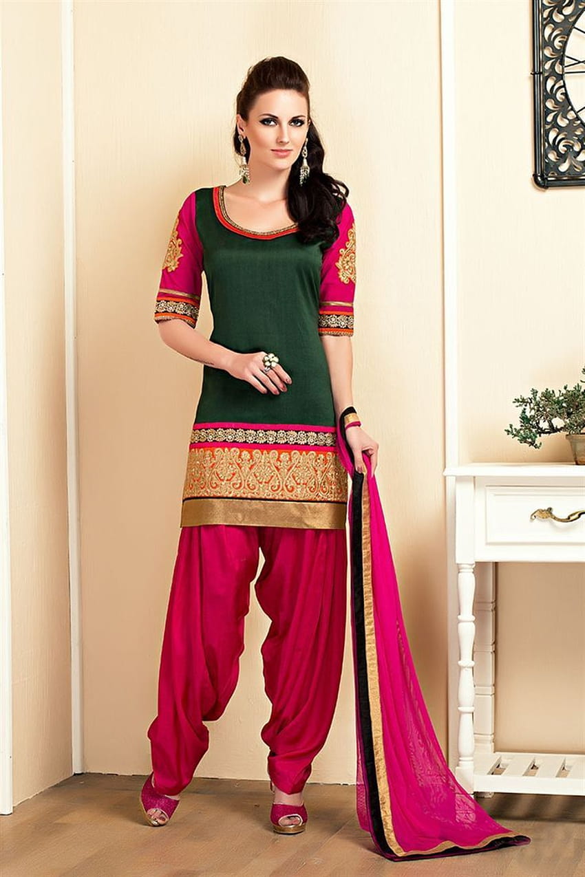 Punjabi Suits Design Salwar Kameez Punjabi Dress Designer Neck Patterns 282 29 Churidar Hd