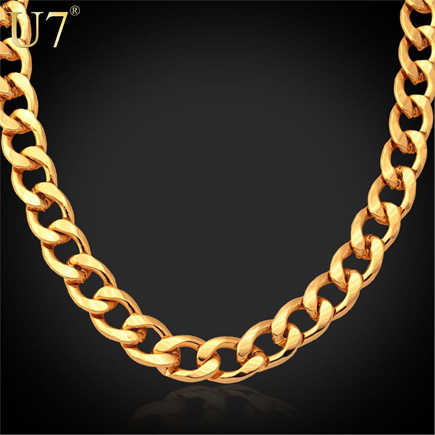 Thick Gold Chains For Men, men chains HD phone wallpaper
