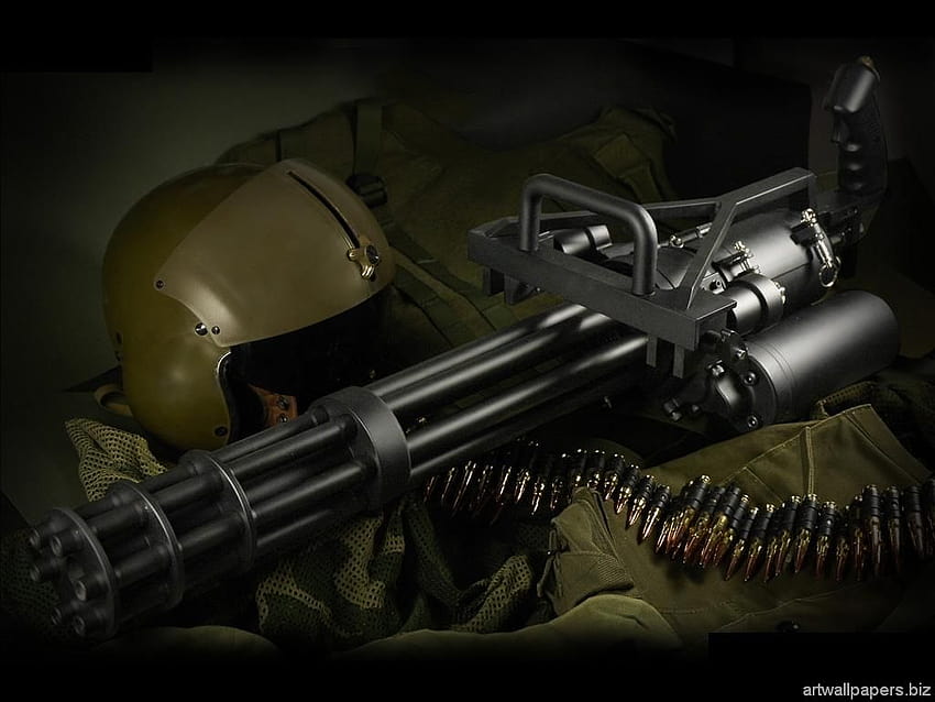4 Gun for, schwere Waffen HD-Hintergrundbild