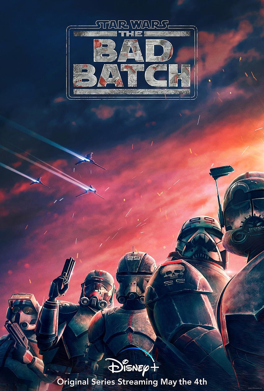 Star Wars: The Bad Batch 예고편에서 Clone Wars 스핀, Bad Batch 스타워즈 공개 HD 전화 배경 화면
