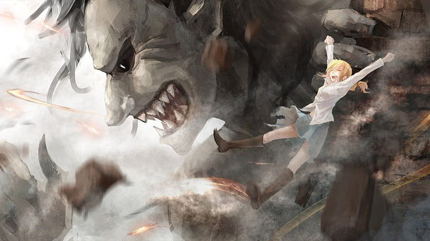Ymir Krista Lenz Angriff auf Titan Shingeki no Kyojin, Ymir und Geschichte HD-Hintergrundbild