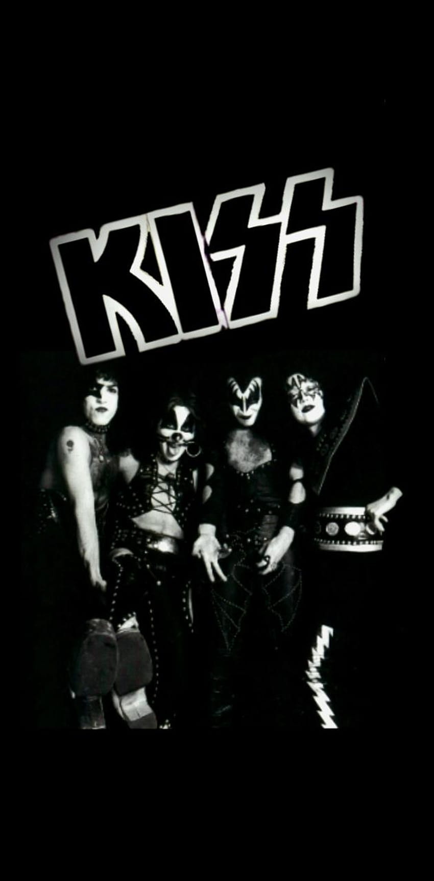 Leon494 tarafından Kiss grubu, öpücük rock grubu HD telefon duvar kağıdı