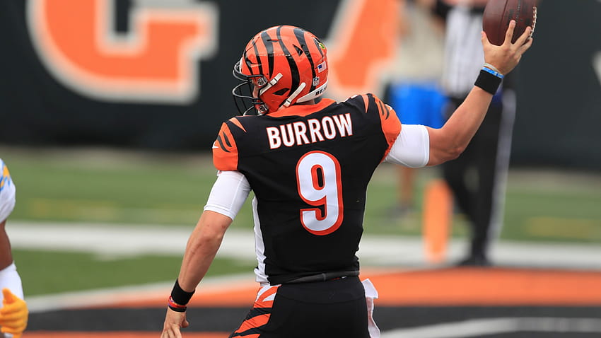 Burrow, Bengals hit road vs Browns on NFL's 100th birtay, joe burrow bengals HD wallpaper