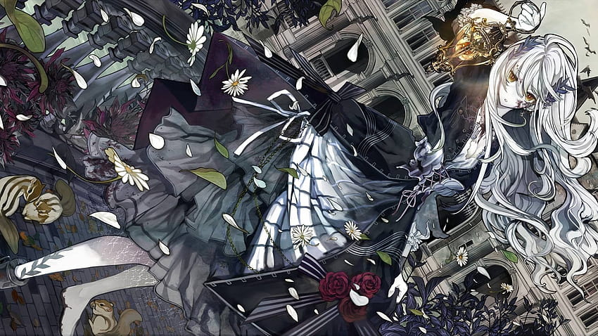 Gothic Anime Gothic Anime Hintergründe Coole High Goth Hintergründe Wallpap… HD-Hintergrundbild