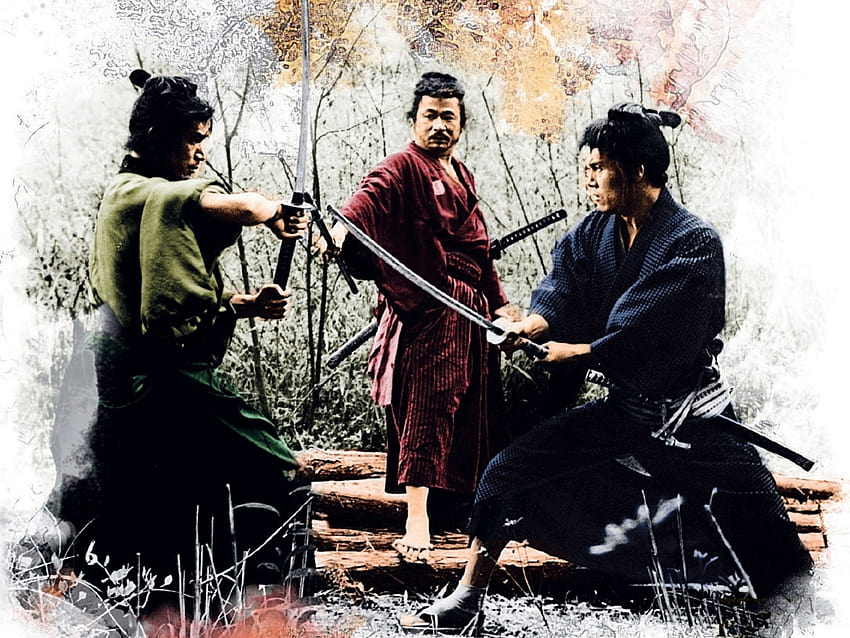 Three Outlaw Samurai and Backgrounds, iaido HD wallpaper