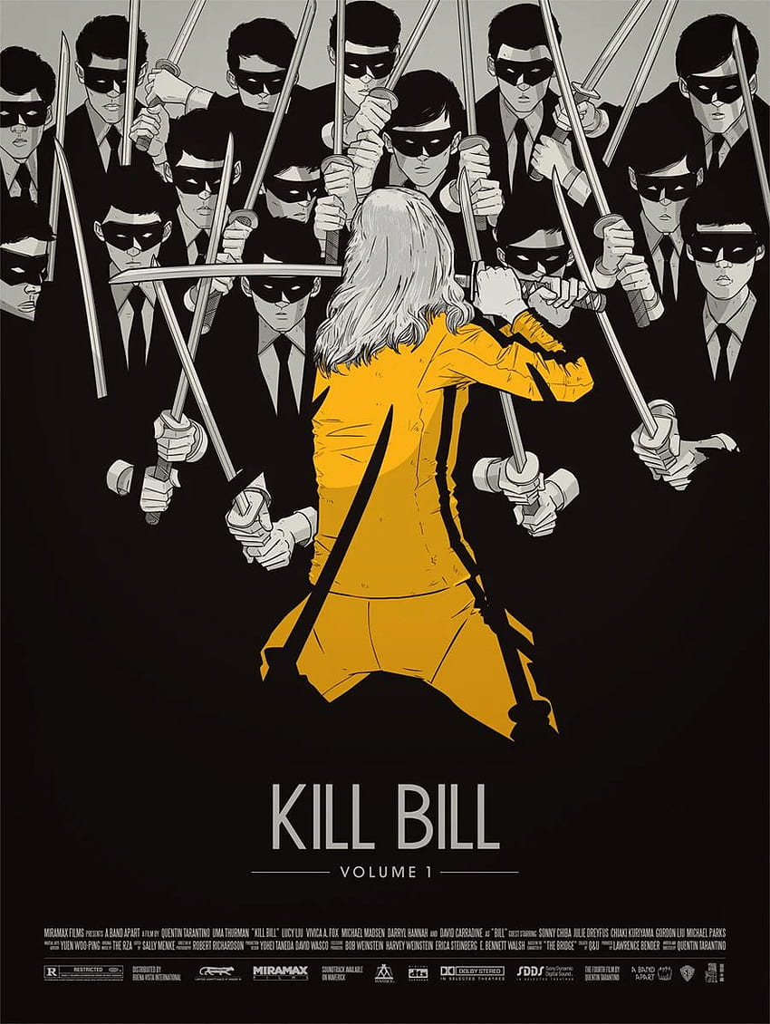 Matar a Bill: vol. 1, mata a bill iphone fondo de pantalla del teléfono