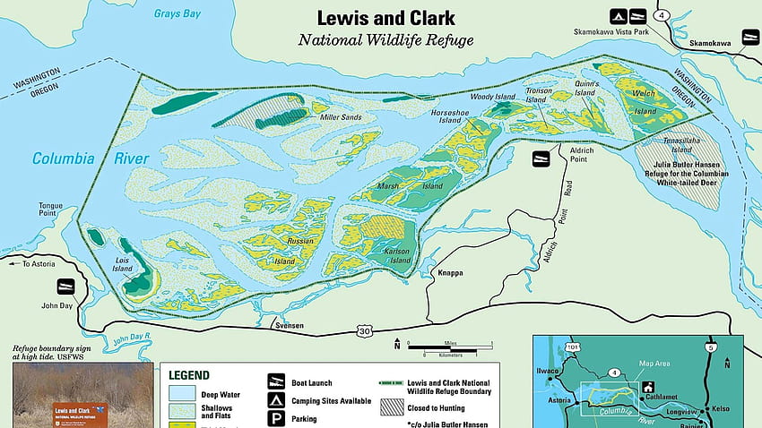 Lewis ve Clark Ulusal Yaban Hayatı Sığınağı HD duvar kağıdı