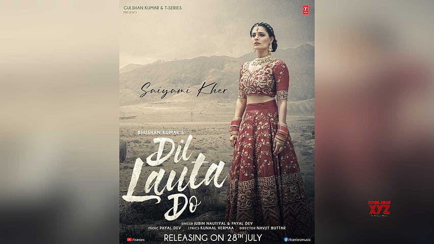 Sunny Kaushal & Saiyami Kher come together for the first time for Bhushan Kumar's 'Dil Lauta Do' sung by Jubin Nautiyal and Payal Dev HD wallpaper