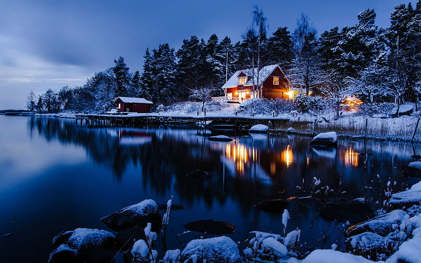 24 Magical Winter Scenes Made Me Believe In Fairy Tales, carp winter HD wallpaper