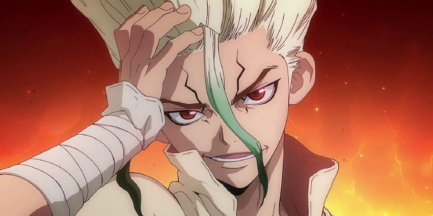 Dr. Stone Welcomes Us to the Rock, senku ishigami HD wallpaper