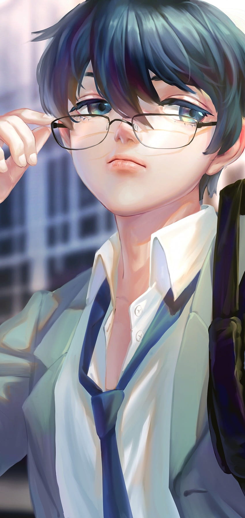 Anime Cool Boys with 👓Glasses👓