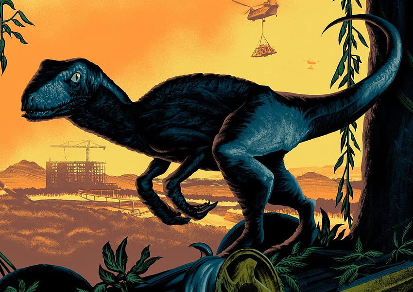 Taco Belvedere: Jurassic World, raptor jurassik park HD wallpaper