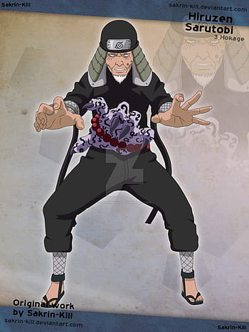 The 3RD Hokage Hiruzen Sarutobi TG Card 10 by puja39 on DeviantArt