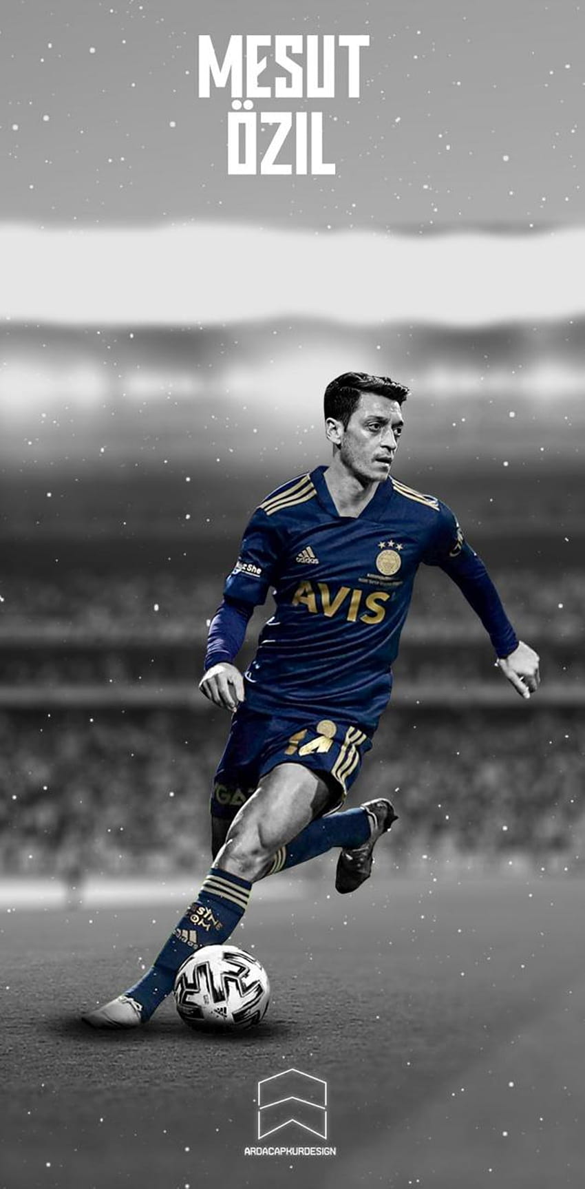 Mesut Özil por ardacapkurdesign, mesut Özil fenerbahce fondo de pantalla del teléfono