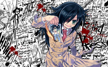 Wallpaper ID 424437  Anime Watamote Phone Wallpaper Tomoko Kuroki  800x1280 free download