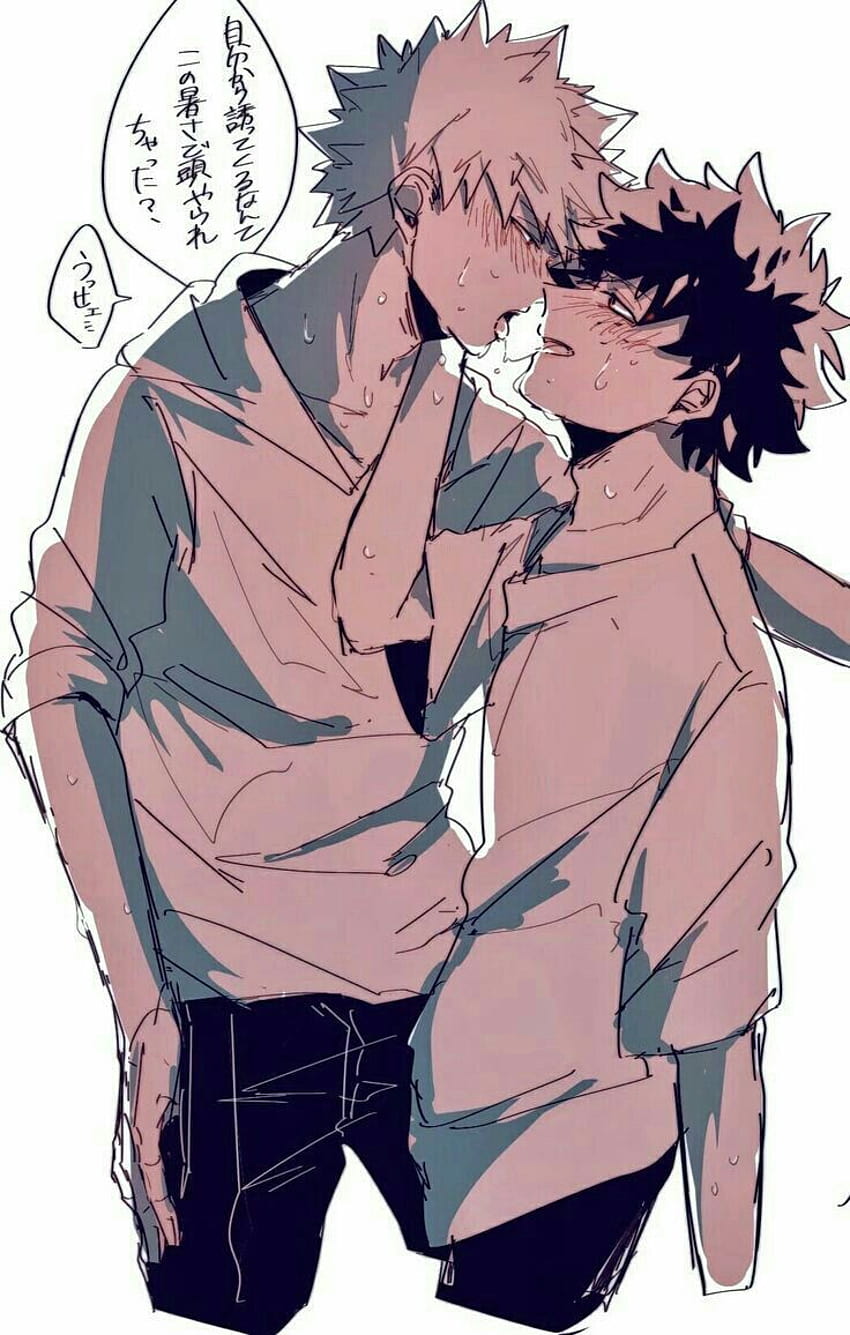 Imágenes KatsuDeku [Olvidado], hero academia kiss HD phone wallpaper