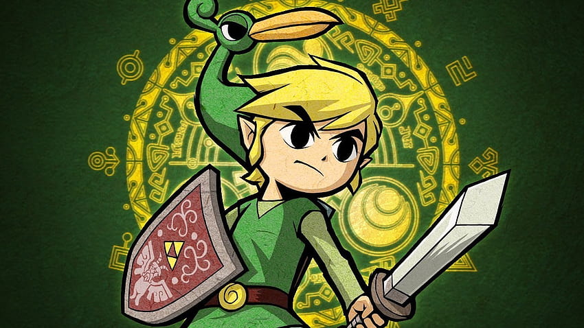 Die Legende von Zelda: Die Minish-Mütze , Videospiel, HQ Die Legende von Zelda: Die Minish-Mütze, die Legende von Zelda die Minish-Mütze HD-Hintergrundbild
