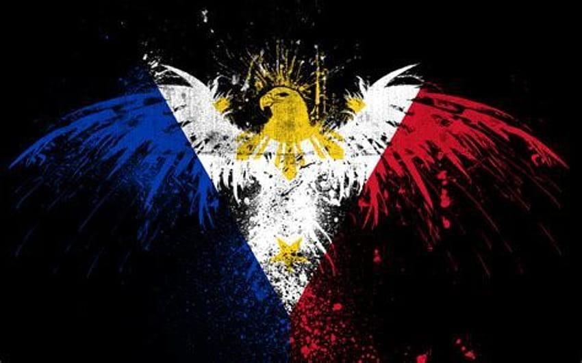 Logo du drapeau philippin Eagles, aigle philippin Fond d'écran HD