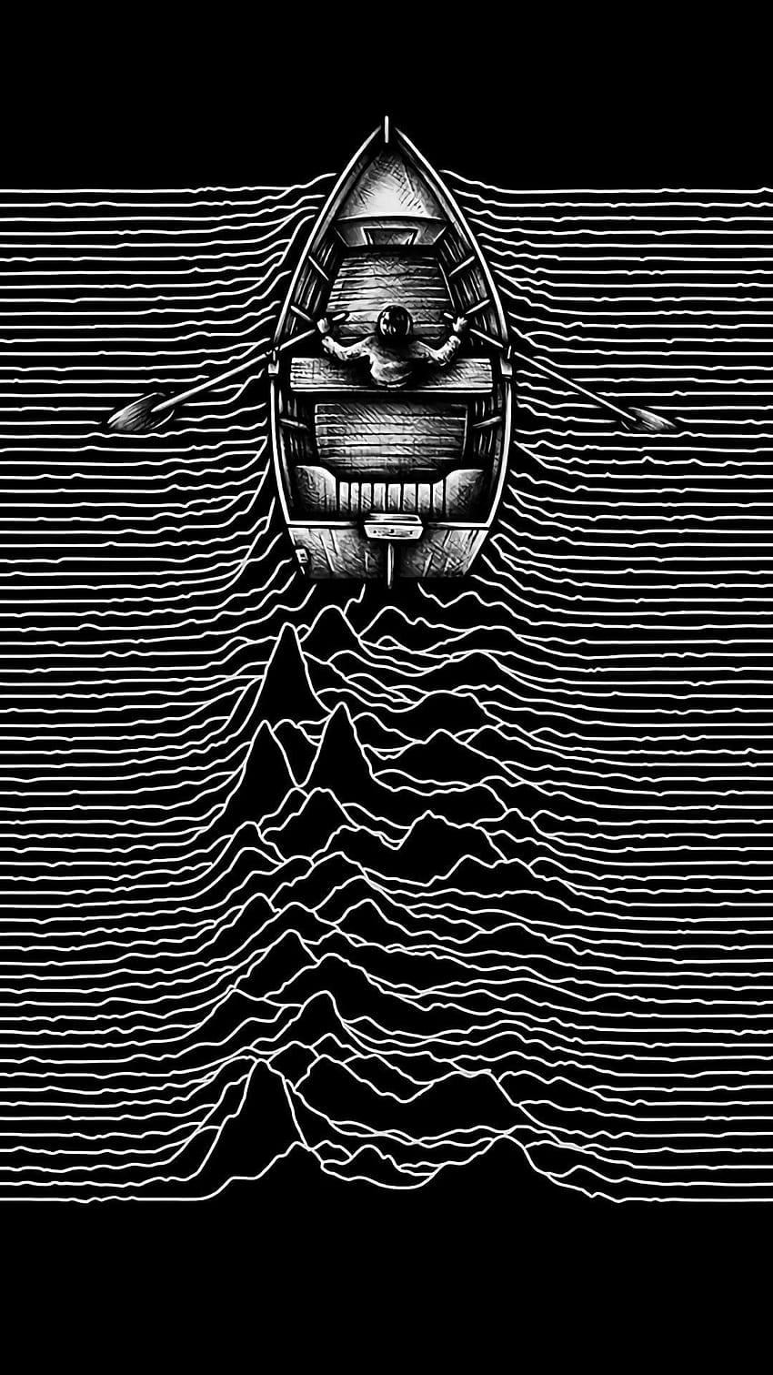 Joy Division Unknown Pleasures posted by Ryan Walker, joy division iphone HD phone wallpaper