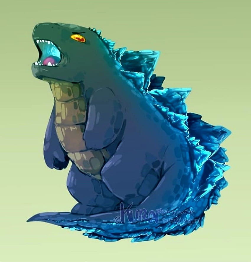 Cute Godzilla, godzilla cartoon HD phone wallpaper | Pxfuel