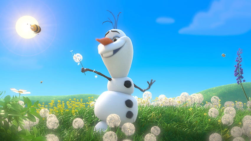 Frozen Olaf Sueños de verano fondo de pantalla