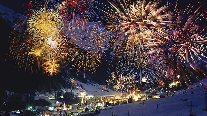 Japanese Fireworks, anime fireworks HD wallpaper