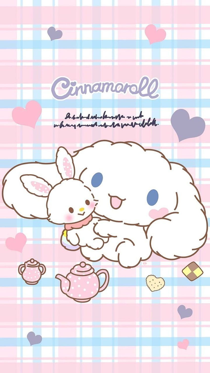 Naty, cinnamoroll tavşanı tarafından paylaşılan Cinnamoroll HD telefon duvar kağıdı