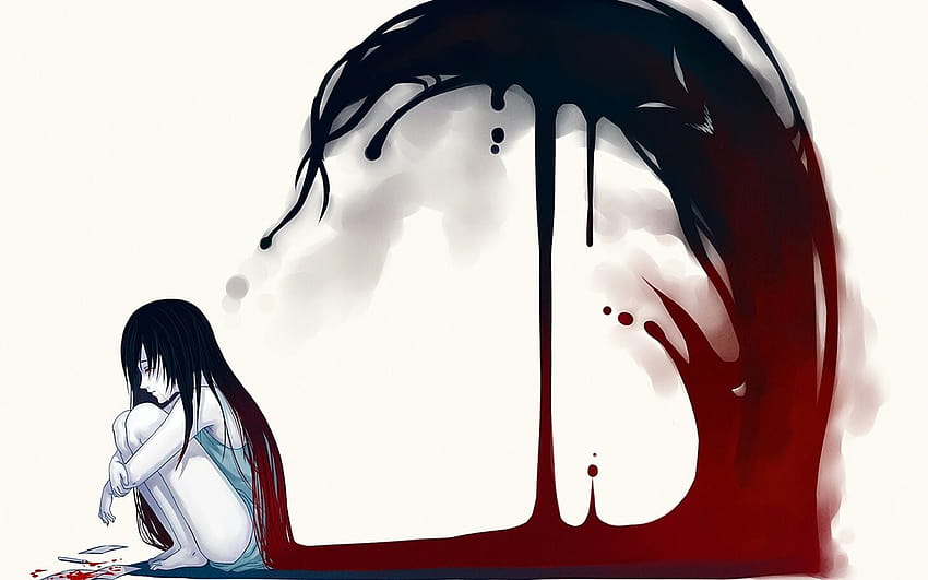 Lonely Crying Girl Anime PC, cute anime girl crying HD wallpaper | Pxfuel