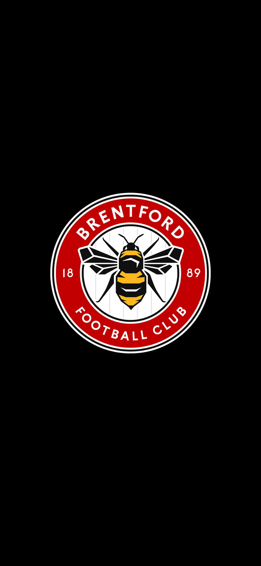 Brentford FC [1080x2340]: Amoledbackgrounds HD phone wallpaper