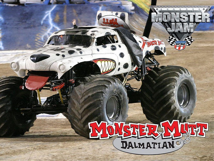 monster mutt monster truck, monster jam HD wallpaper