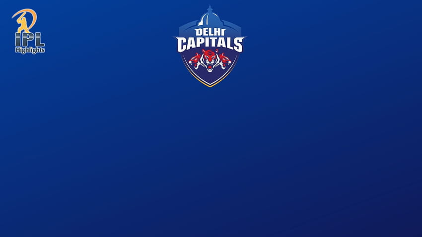 Analisis SWOT Delhi Capitals, logo delhi capitals Wallpaper HD