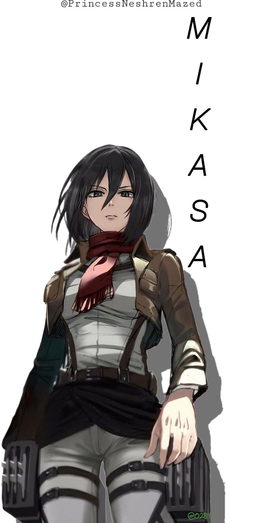 Mikasa Ackerman di 2021, anime aesthetic mikasa HD phone wallpaper