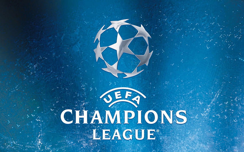 UEFA Champions League, Logo, blauer Hintergrund, kreativ, UEFA mit Auflösung 2560x1600. Hohe Qualität HD-Hintergrundbild