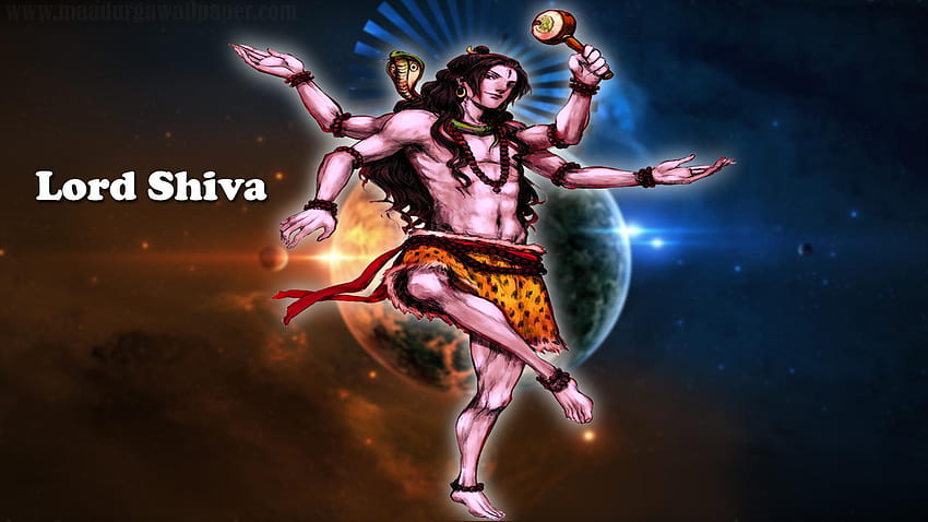of Lord Shiva Dancing HD wallpaper
