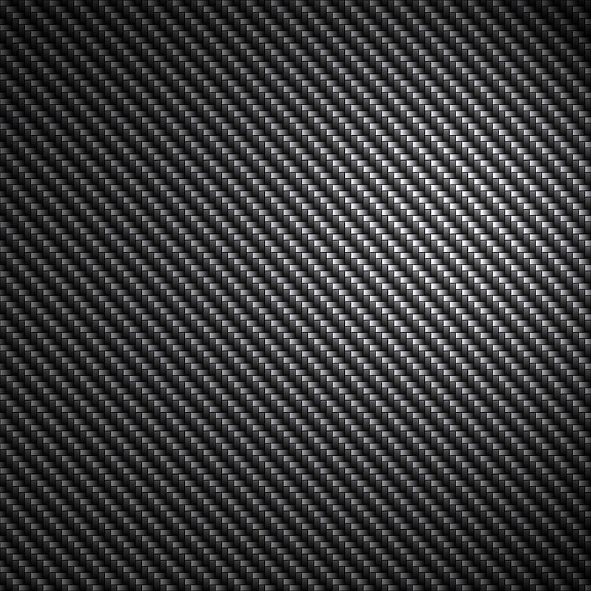 Serat Karbon dengan Gloss Rendah, latar belakang serat karbon Wallpaper HD