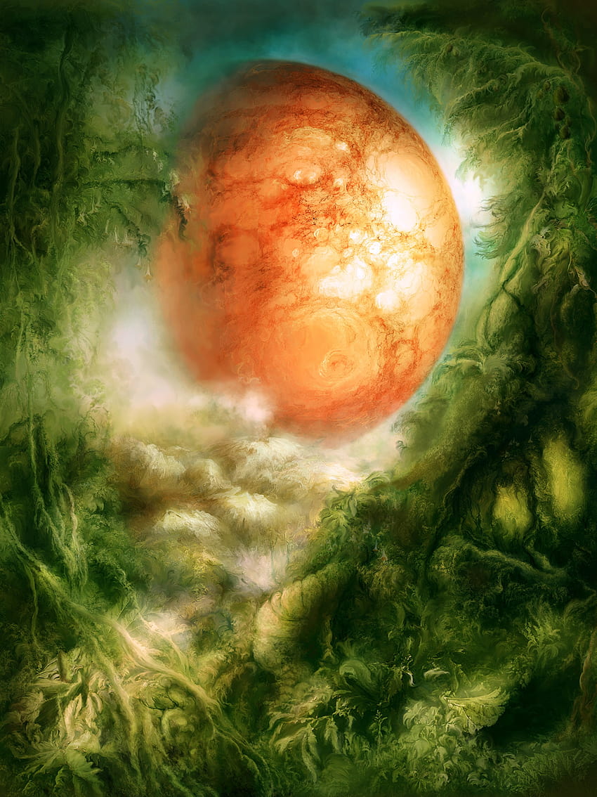 Planets Fantasy Fantastic world 2048x2732 HD phone wallpaper