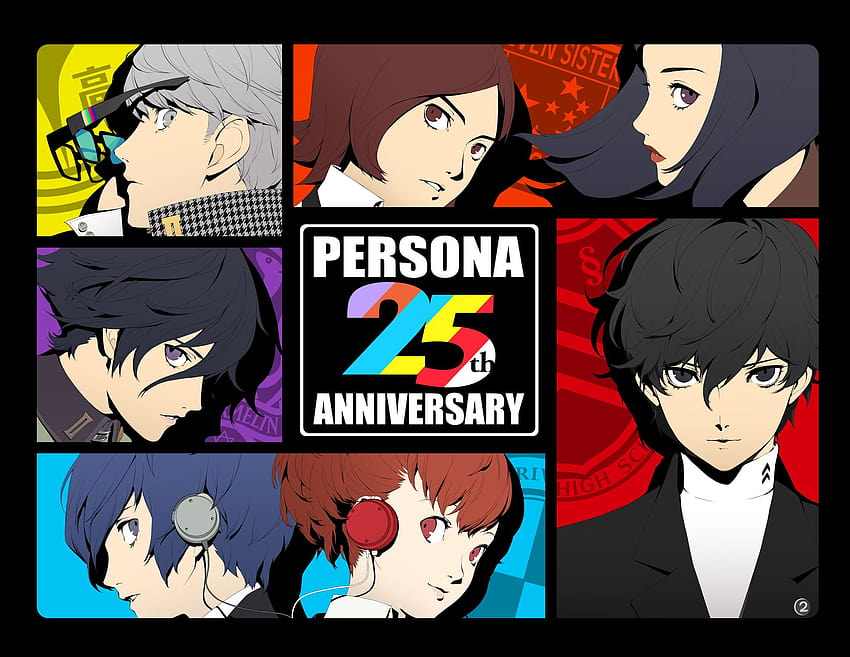 Persona 25th Anniversary HD wallpaper