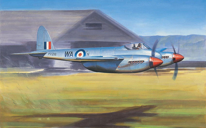 de Havilland Mosquito RAF Sfondo HD