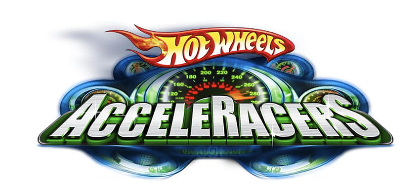 Logo Hot Wheels Acceleracers par FerrariF12Berlinetta Fond d'écran HD