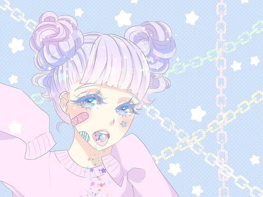 Pastel Anime Girl , Stock on ecopetit.cat, anime pastel HD wallpaper