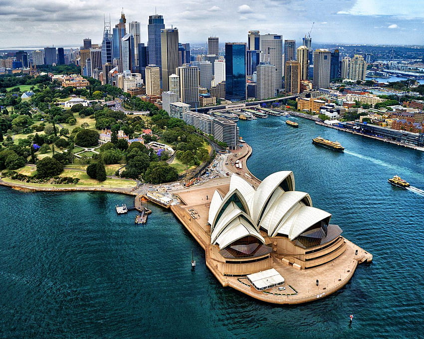 Sydney Australia Opera House para dispositivos móveis papel de parede HD