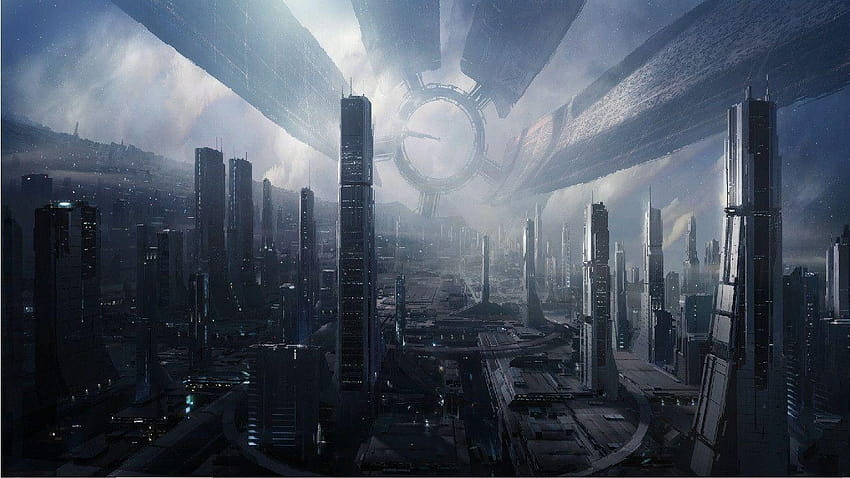 Arrière-plans futuristes dystopiques Fond d'écran HD