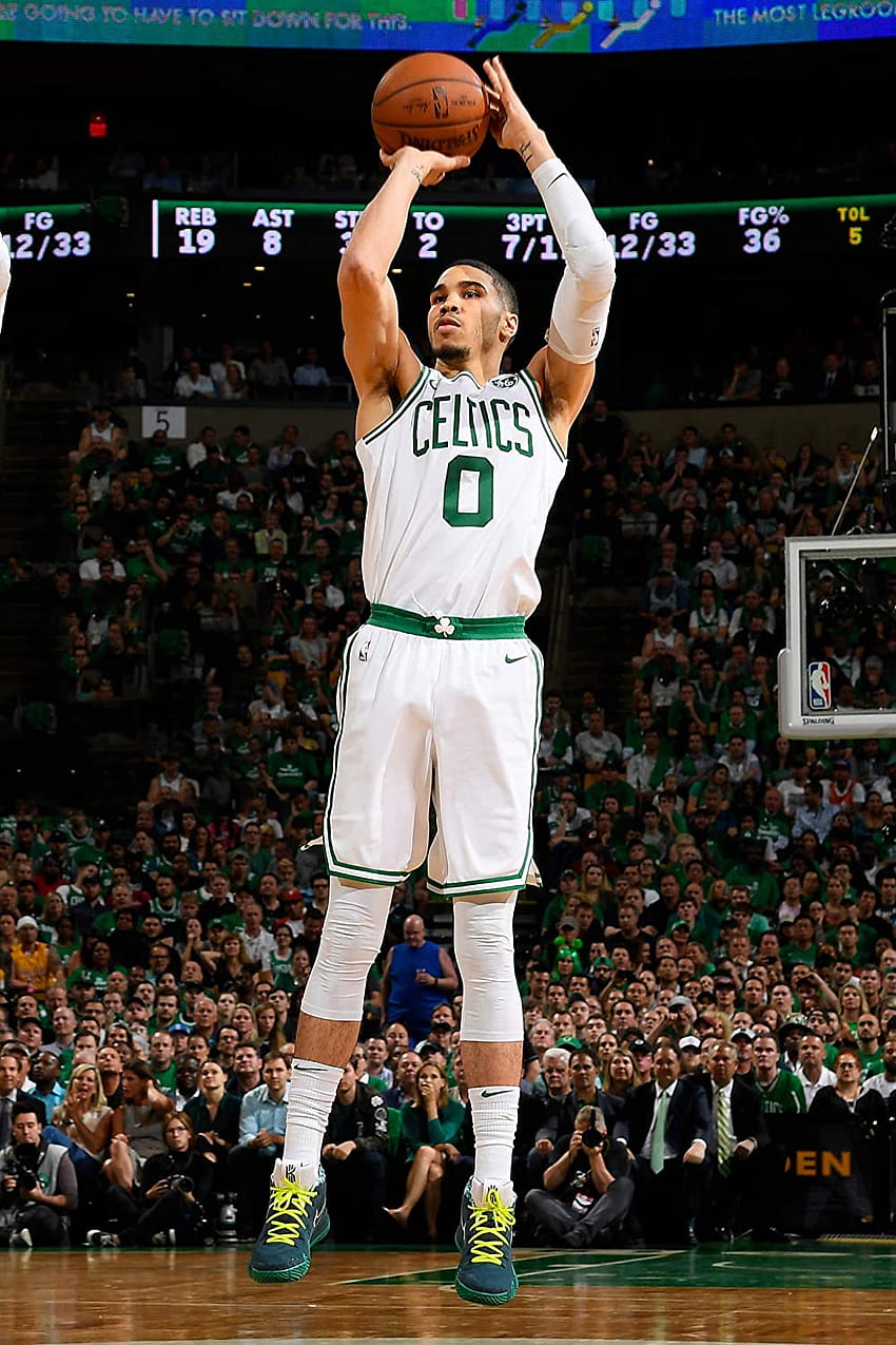 Jayson Tatum Boston Celtics Poster Ünlü Basketbol NBA Limited Baskı Boyutu 24x36: Sports & Outdoors, jayson tatum 2022 HD telefon duvar kağıdı